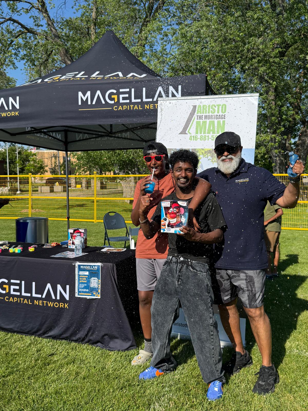 Community prize winner at the Multicultural Festival Durham booth